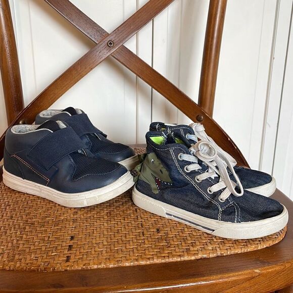 Boys size 11 sneaker bundle Cat & Jack Carter’s - Picture 2 of 11
